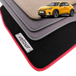 lexus lbx velur halı paspas, krom velour logolu